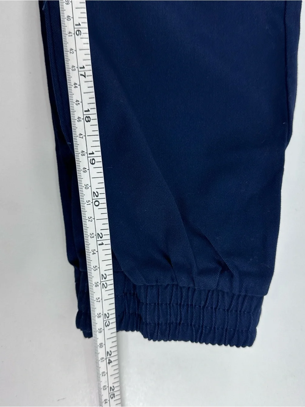 French Toast Navy Elastic Waist Jogger Pants